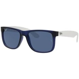 Ray-Ban RB4165 JUSTIN Sunglasses For Men For Women+ BUNDLE with Designer iWear Eyewear Care Kit