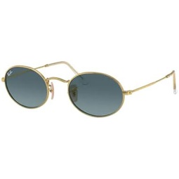 Ray-Ban RB3547 Oval Sunglasses for Men for Women + BUNDLE With Designer iWear Eyewear Kit