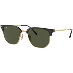 Ray-Ban RB4416 Irregular Sunglasses for Men for Women + BUNDLE With Designer iWear Eyewear Kit