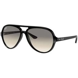 Ray-Ban Cats 5000 RB4125 Pilot Sunglasses for Men + BUNDLE With Designer iWear Complimentary Eyewear Kit