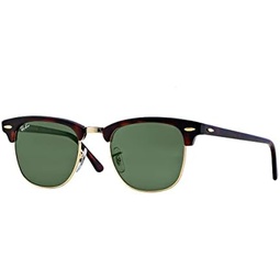 Ray-Ban RB3016 CLUBMASTER Sunglasses For Men For Women+ BUNDLE with Designer iWear Eyewear Care Kit