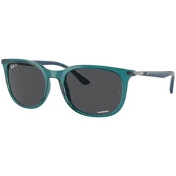 Ray-Ban RB4386F Pillow Sunglasses for Men for Women + BUNDLE With Designer iWear Complimentary Eyewear Kit