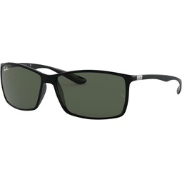 Ray-Ban Man Sunglasses Black Frame, Green Classic Lenses, 62MM