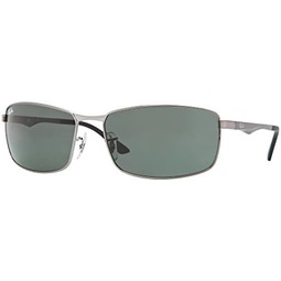 Ray-Ban RB3498 Sunglasses + Vision Group Accessories Bundle