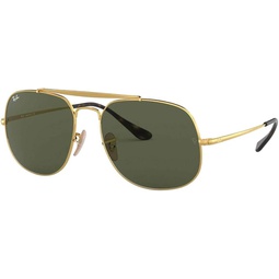 Ray-Ban THE GENERAL RB 3561 GOLD/G- CLASSIC GREEN 57/17/145 men Sunglasses