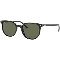 Ray-Ban Elliot RB2197 Square Sunglasses for Men for Women + BUNDLE With Designer iWear Complimentary Eyewear Kit