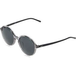 Ray-Ban RB4304f Low Bridge Fit Round Sunglasses