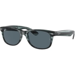 Ray-Ban RB2132 NEW WAYFARER Sunglasses For Men For Women + BUNDLE with Designer iWear Eyewear Care Kit