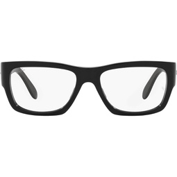 Ray-Ban Rx5487f Nomad Wayfarer Low Bridge Fit Square Prescription Eyeglass Frames