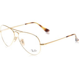 Ray-Ban Rx6589 Aviator Gaze Prescription Eyeglass Frames