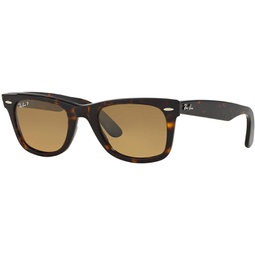 Ray-Ban Original Wayfarer Sunglasses (RB2140 50) Brown/Brown Acetate - Polarized - 50mm