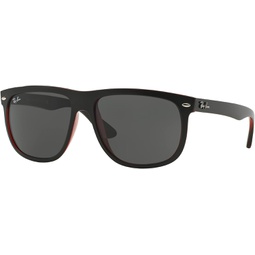 Ray-Ban RB4147 Boyfriend Sunglasses + Vision Group Accessories Bundle