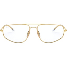 Ray-Ban Rx6455 Rectangular Prescription Eyeglass Frames