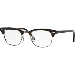 Ray-Ban RX5154 Clubmaster Eyeglasses Dark Havana 49mm
