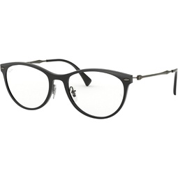 Ray-Ban RX7160-5864 Eyeglasses DEMI GLOSS BLACK 54mm