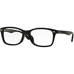 Ray-Ban Rx5228f Low Bridge Fit Square Prescription Eyeglass Frames