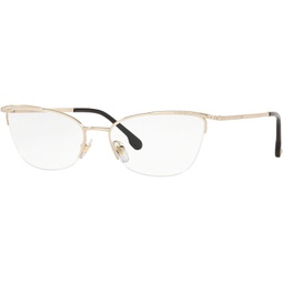 Versace VE1261B Eyeglass Frames 1252-54 - Pale VE1261B-1252-54