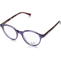 Ray-Ban RX7118-8020 Eyeglass Frame DEAN TRASPARENT VIOLET 48mm