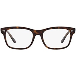 Ray-Ban Womens Rx5383 Mr. Burbank Rectangular Prescription Eyewear Frames