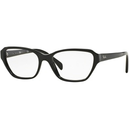 Ray-Ban RX5341F - 2000 Eyeglasses Black 55mm