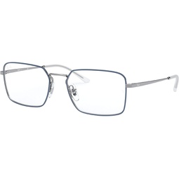 Ray-Ban Womens Rx6440 Square Prescription Eyeglass Frames