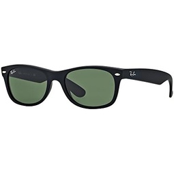 Ray-Ban RB2132 New Wayfarer Sunglasses + Vision Group Accessories Bundle