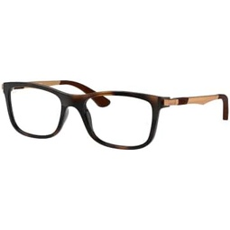 Ray-Ban Junior Kids RY1549 Square Prescription Eyeglasses for Boys for Girls + BUNDLE With Designer iWear Eyewear Kit