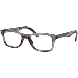Ray-Ban RX5228 Square Eyeglasses for Men for Women + BUNDLE With Designer iWear Eyewear Kit
