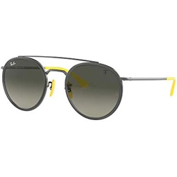 Ray-Ban Rb3647m Scuderia Ferrari Collection Round Sunglasses