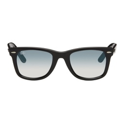 Black Wayfarer Sunglasses 232718M134006