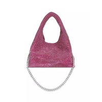 Mini Crystal Chain Carryall Bag