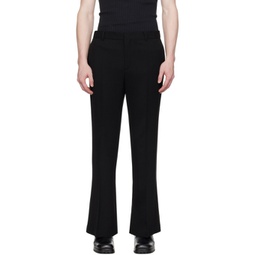Black Groove Trousers 241775M191002