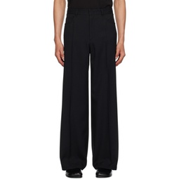 Black French Trousers 232775M191005
