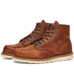 Red Wing 1907 Heritage Work 6 Moc Toe Boot Copper Rough & Tough