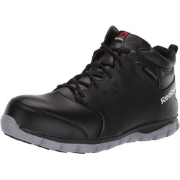 Reebok Mens Sublite Cushion Work Safety Toe Athletic Waterproof Mid-Cut Industrial & Construction Boot