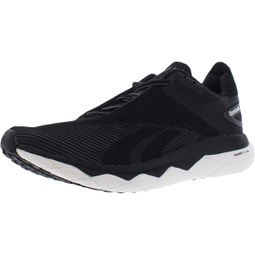 Reebok Mens Floatride Run Panthea Running Shoe - Color: Black/White/Pure Grey 5 (Regular Width) - Size: 10
