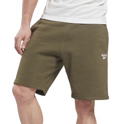 Mens Identity Regular-Fit Logo-Print Sweat Shorts