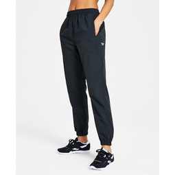 Womens Pull-On Logo Woven Track Pants