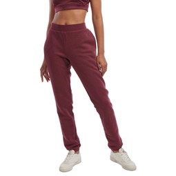 Womens Lux Fleece Mid-Rise Pull-On Jogger Sweatpants