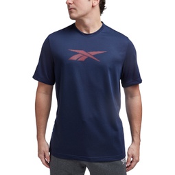 Mens Vector Performance Short Sleeve Logo Graphic T-Shirt