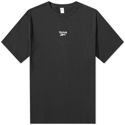 Reebok Classic Vector T-Shirt Black & Chalk