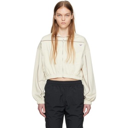 Off-White Cropped Track Jacket 241749F063000