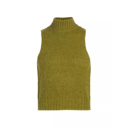 Saga Sleeveless Turtleneck Sweater