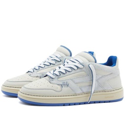 Represent Reptor Leather Sneaker Vintage White & Sky Blue