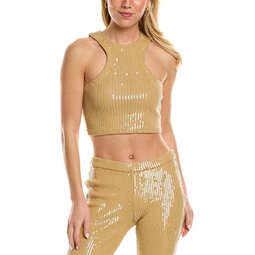 audra sequin knit top
