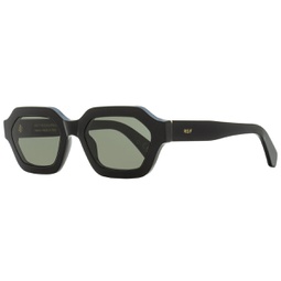 unisex geometric sunglasses pooch f52 black 54mm