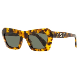unisex modern cat eye sunglasses zenya nzh spotted havana 53mm
