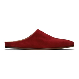 Red Chateau Suede Mules 241923M231008