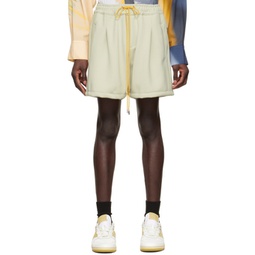 SSENSE Exclusive Off-White Polyester Shorts 221923M193043