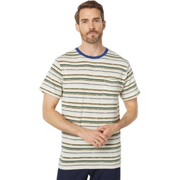 Mens Rhythm Everyday Stripe Short Sleeve T-Shirt